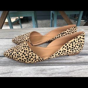JCrew leopard flats